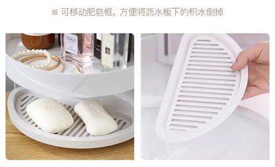 Your Solution Bathroom corner cabinet plastic rotating cabinet 360 degree washroom two shelves cabinet kitchen toilet cabinet two layer cabinet good quality plastic cabinet