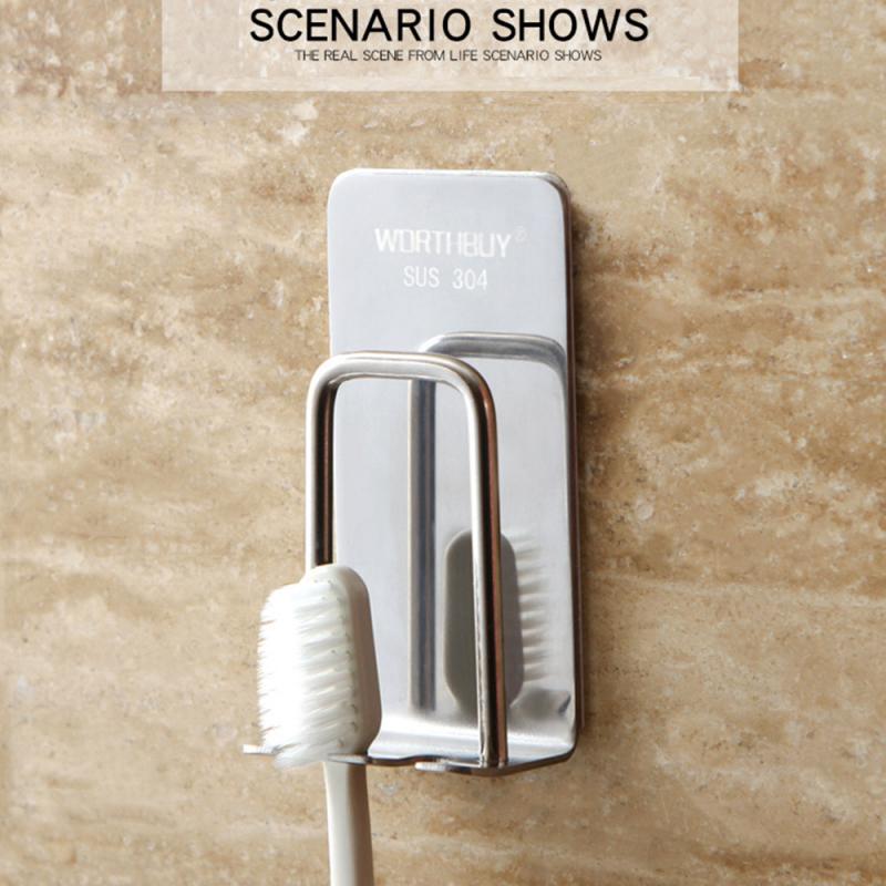 Wall-Mounted Toothbrush Holder