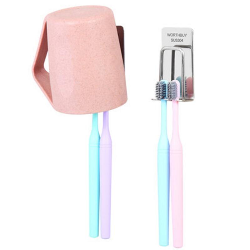 Wall-Mounted Toothbrush Holder