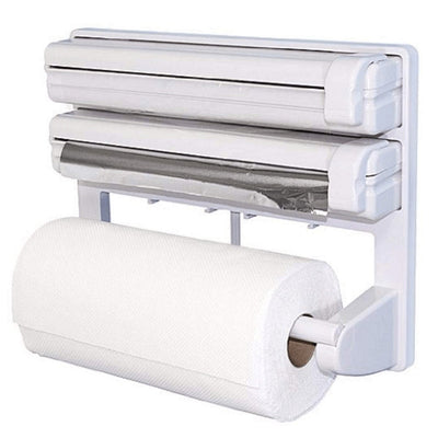 3-in-1 Wall-Mounted Paper Dispenser