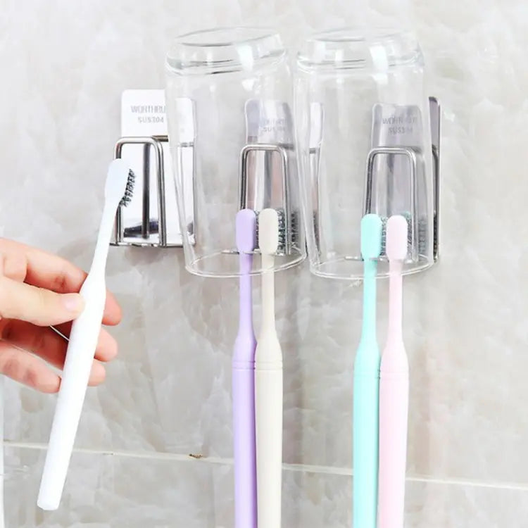 Wall-Mounted Toothbrush Holder